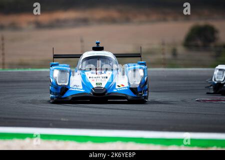 21 KAISER Matthias (Lie), LAURENT Thomas (Fra), DE WILDE Ugo (bel), Muhlner Motorsport, Orca 07 - Gibson, Aktion während der 4 Stunden von Portimao 2022, 6. Lauf der 2022 European Le Mans Series auf dem Algarve International Circuit vom 23. Bis 25. September in Portimao, Portugal - Foto: Joao Filipe/DPPI/LiveMedia Stockfoto