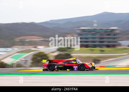 05 ADCOCK Nick (gbr), JENSEN Michael (dnk), KAPADIA Alex (gbr), RLR Msport, Ligier JS P320 - Nissan, Aktion während der 4 Stunden von Portimao 2022, 6. Lauf der 2022 European Le Mans Series auf dem Algarve International Circuit vom 23. Bis 25. September in Portimao, Portugal - Foto: Joao Filipe/DPPI/LiveMedia Stockfoto