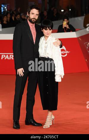 Rom, Italien. 16. Oktober 2022. Rome Cinema Fest 2022. Rom Film Fest. Roter Teppich Film 'Bassiondi'. Im Bild : Kredit: Unabhängige Fotoagentur/Alamy Live News Stockfoto