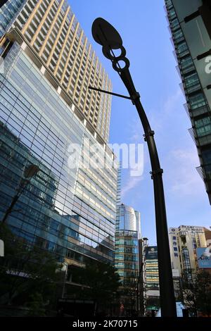 Tokyo Street „Roppongi Tokyo Midtown“ Stockfoto