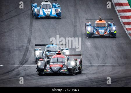 24 BELL Matthew (gbr), HANLEY Ben (gbr), SALES Rodrigo (usa), Nielsen Racing, Orca 07 - Gibson, Aktion während der 4 Stunden von Portimao 2022, 6. Lauf der 2022 European Le Mans Series auf dem Algarve International Circuit vom 14. Bis 16. Oktober in Portimao, Portugal - Foto Paulo Maria / DPPI Stockfoto