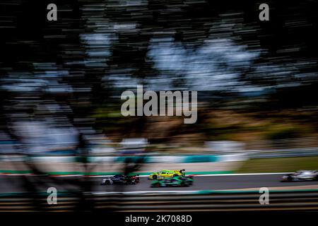 27 DOQUIN Antoine (Fra), FOUBERT Jean-Ludovic (Fra), Maulini Nicolas (SWI), Cool Racing, Ligier JS P320 - Nissan, Aktion während der 4 Stunden von Portimao 2022, 6. Rennen der 2022 European Le Mans Series auf dem Algarve International Circuit vom 14. Bis 16. Oktober in Portimao, Portugal - Foto Paulo Maria / DPPI Stockfoto