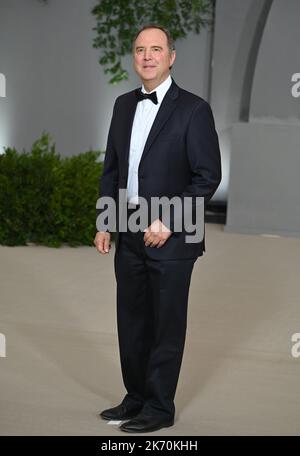 Los Angeles, USA. 15. Oktober 2022. USA Der Kongressabgeordnete Adam Schiff (D, CA) bei der zweiten jährlichen Academy Museum Gala in Los Angeles. Bildquelle: Paul Smith/Alamy Live News Stockfoto