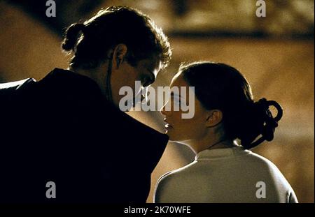 HAYDEN CHRISTENSEN, NATALIE PORTMAN, Star Wars: Episode II - Angriff der Klonkrieger 2002 Stockfoto