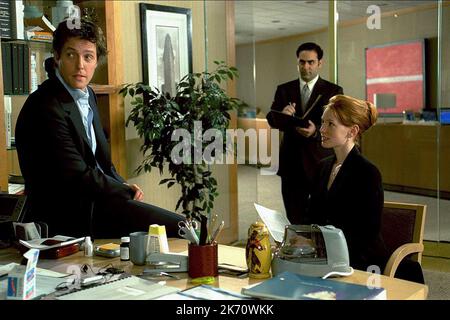 HUGH GRANT, JASON ANTOON, ALICIA WITT, ZWEI WOCHEN, 2002 Stockfoto