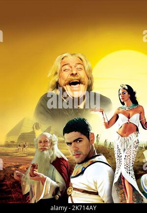 CLAUDE RICH, CHRISTIAN CLAVIER, JAMEL DEBBOUZE, MONICA BELLUCCI, GERARD DARMON, GERARD DEPARDIEU, ALAIN CHABAT POSTER, ASTERIX UND OBELIX: MISSION CLEOPATRA Stockfoto