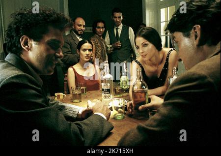 ANTONIO BANDERAS, Salma Hayek, Ashley Judd, Alfred Molina, Frida, 2002 Stockfoto