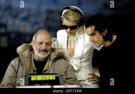 BRIAN DE PALMA, Rebecca Romijn-STAMOS, Antonio Banderas, Femme fatale, 2002 Stockfoto