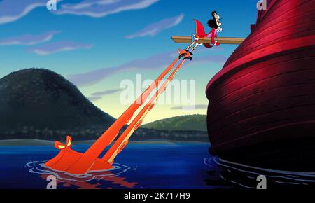 Oktopus, Captain Hook, KEHREN SIE NIE LAND: PETER PAN: RÜCKKEHR NACH NIE LAND, 2002 Stockfoto