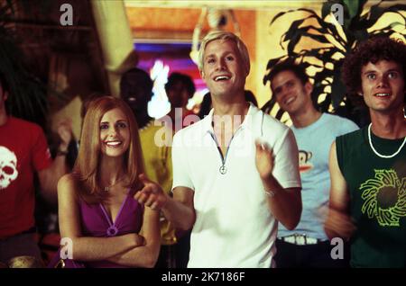 SARAH MICHELLE GELLAR, Freddie Prinze jr., SCOOBY-DOO, 2002 Stockfoto