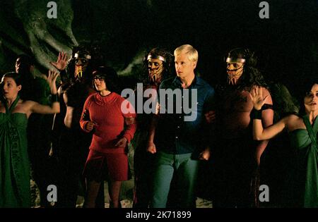 LINDA CARDELLINI, Freddie Prinze jr, SCOOBY-DOO, 2002 Stockfoto