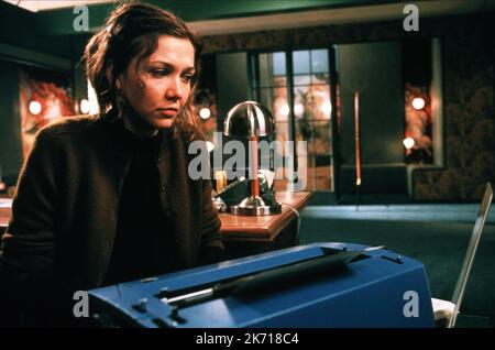 MAGGIE GYLLENHAAL, Sekretärin, 2002 Stockfoto