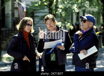 KATHLEEN KENNEDY, SAM MERCER, Frank Marshall, Schilder, 2002 Stockfoto