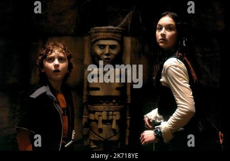 DARYL SABARA, ALEXA VEGA, Spy Kids 2: Die Insel der verlorenen Träume, 2002 Stockfoto