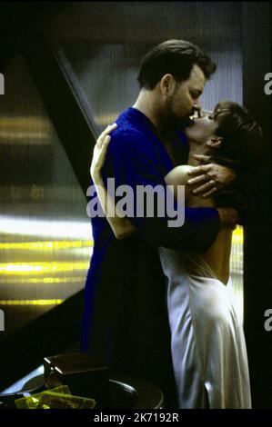 JONATHAN FRAKES, Marina Sirtis, STAR TREK: NEMESIS 2002 Stockfoto