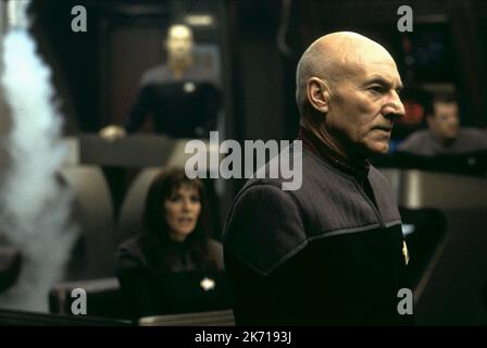 PATRICK STEWART, STAR TREK: NEMESIS 2002 Stockfoto