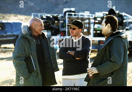 PATRICK STEWART, BRENT SPINER, STAR TREK: NEMESIS, 2002 Stockfoto