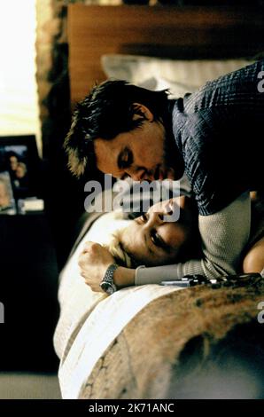 CHARLIZE THERON, Kevin Bacon, gefangen, 2002 Stockfoto