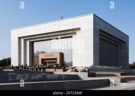 Das Kirgisische Staatliche Geschichtsmuseum Stockfoto