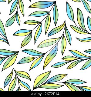 Muster mit Ästen Stock Vektor