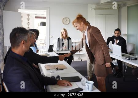 Successful Business meeting Stockfoto