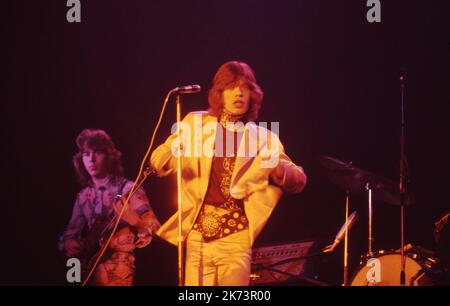 Philippe Gras / Le Pictorium - The Rolling Stones - 03/10/1970 - Frankreich / Ile-de-France (Region) / Paris - Konzert der Rolling Stones im Palais des Sports in Lyon, 3. Oktober 1970 Stockfoto