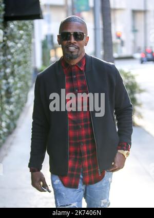 LOS ANGELES 23/11/2016 Jamie Foxx in Beverly Hills. Stockfoto