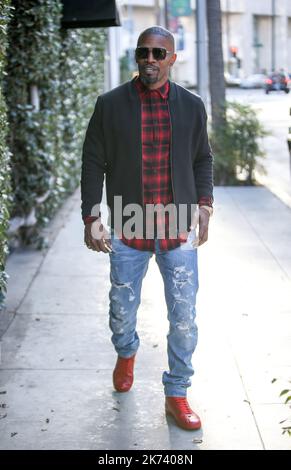 LOS ANGELES 23/11/2016 Jamie Foxx in Beverly Hills. Stockfoto