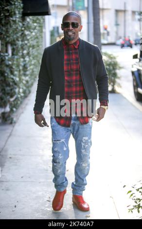 LOS ANGELES 23/11/2016 Jamie Foxx in Beverly Hills. Stockfoto