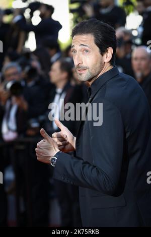 Adrien Brody 71. jährliche Filmfestspiele von Cannes in Cannes, Frankreich, Mai 2018. Das Filmfestival findet vom 8. Bis 19. Mai statt. Stockfoto