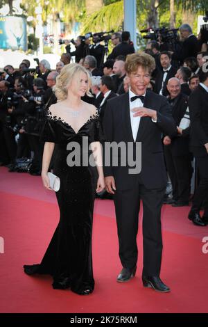 Igor Bogdanoff, Julie Jardon 71. jährliche Filmfestspiele von Cannes in Cannes, Frankreich, Mai 2018. Das Filmfestival findet vom 8. Bis 19. Mai statt. Stockfoto