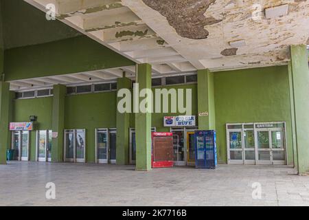 KARS, TÜRKEI - 18. JULI 2019: Busbahnhof (Otogar) in Kars, Türkei Stockfoto