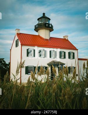 East Point Lighthouse, Maurice River, New Jersey Stockfoto