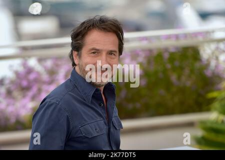 Edouard Baer besucht den Master of Ceremonies Photocall während der jährlichen Filmfestspiele von Cannes 72. am 14. Mai 2019 in Cannes, Frankreich. Stockfoto