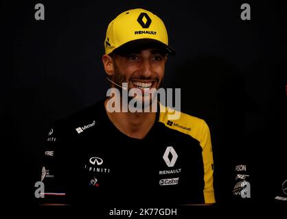 Daniel Ricciardo, Renault F1 Team Stockfoto