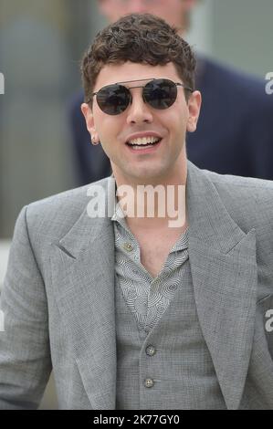 Regisseur Xavier Dolan nimmt an der Fotoschau für Matthias et Maxime Matthias und Maxime während der jährlichen Filmfestspiele von Cannes 72. am 23. Mai 2019 in Cannes, Frankreich, Teil. Stockfoto