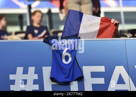 ©Frédérique GRARDO/MAXPPP - Coupe du monde - Equipe de France A Féminine vs Equipe féminine de Norvège - 12/06/2019 Phase de poule - (c) 2019 Grardo/MaxPPP Stockfoto