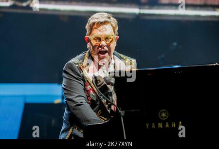 Â©PHOTOPQR/SUD OUEST ; LE 22 JUIN 2019 / A BORDEAUX / ELTON JOHN EN CONCERT A L'ARENA PHOTO : BONNAUD GUILLAUME Stockfoto