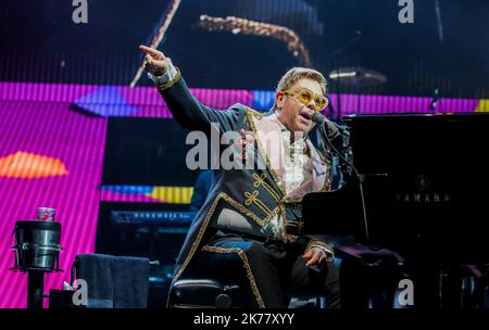 Â©PHOTOPQR/SUD OUEST ; LE 22 JUIN 2019 / A BORDEAUX / ELTON JOHN EN CONCERT A L'ARENA PHOTO : BONNAUD GUILLAUME Stockfoto