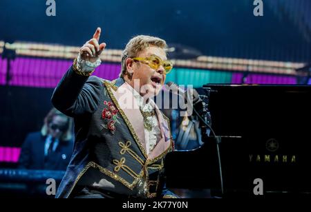 Â©PHOTOPQR/SUD OUEST ; LE 22 JUIN 2019 / A BORDEAUX / ELTON JOHN EN CONCERT A L'ARENA PHOTO : BONNAUD GUILLAUME Stockfoto