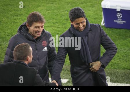 Trainingseinheit im Jan Breydel Stadion in Brügge am 21. Oktober 2019 am Vorabend des Fußballspiels Der UEFA Champions League Group A zwischen dem Club Brugge und Paris Saint-Germain. Stockfoto