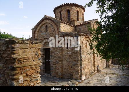 Panagia-Kirche, Dorf Fodele, Kreta, Griechenland, Europa Stockfoto