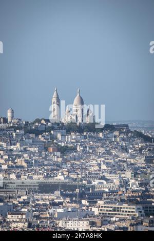 ©PHOTOPQR/LE PARISIEN/Fred Dugit ; Paris ; 20/07/2020 ; Société Paris VIie, le 20 juillet 2020 Le sacré Coeur Foto LP / Fred Dugit Stockfoto