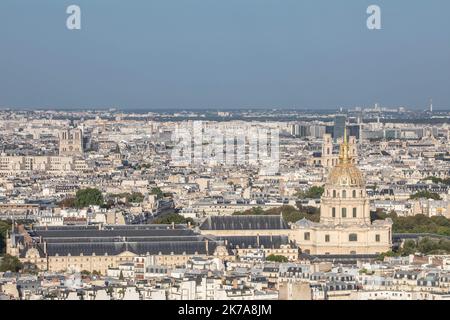 ©PHOTOPQR/LE PARISIEN/Fred Dugit ; Paris ; 20/07/2020 ; Société Paris VIie, le 20 juillet 2020 Hôtel des Invalides Photo LP / Fred Dugit Stockfoto