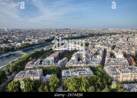 ©PHOTOPQR/LE PARISIEN/Fred Dugit ; Paris ; 20/07/2020 ; Société Paris VIie, le 20 juillet 2020 Illustration musée du quai Branly Photo LP / Fred Dugit Stockfoto