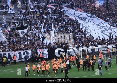 Sao Paulo, Brasilien. 17. Oktober 2022. SP - Sao Paulo - 10/17/2022 - CORINTHIANS, TRAINING - Corinthians Spieler während des Trainings im Arena Corinthians Stadion. Foto: Ettore Chiereguini/AGIF/Sipa USA Quelle: SIPA USA/Alamy Live News Stockfoto