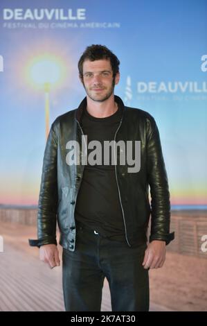 ©FRANCK CASTEL/MAXPPP - 46. Deauville American Film Festival. Felix Moati Stockfoto