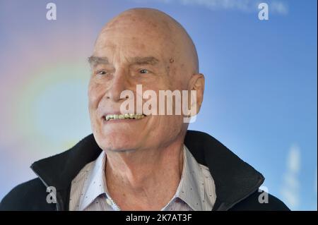 ©FRANCK CASTEL/MAXPPP - 46. Deauville American Film Festival. Barbet Schroeder Stockfoto