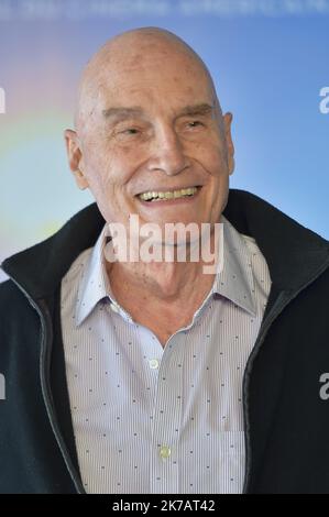 ©FRANCK CASTEL/MAXPPP - 46. Deauville American Film Festival. Barbet Schroeder Stockfoto