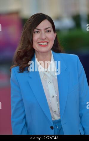 ©FRANCK CASTEL/MAXPPP - 46. Deauville American Film Festival.Rebecca Zlotowski Stockfoto
